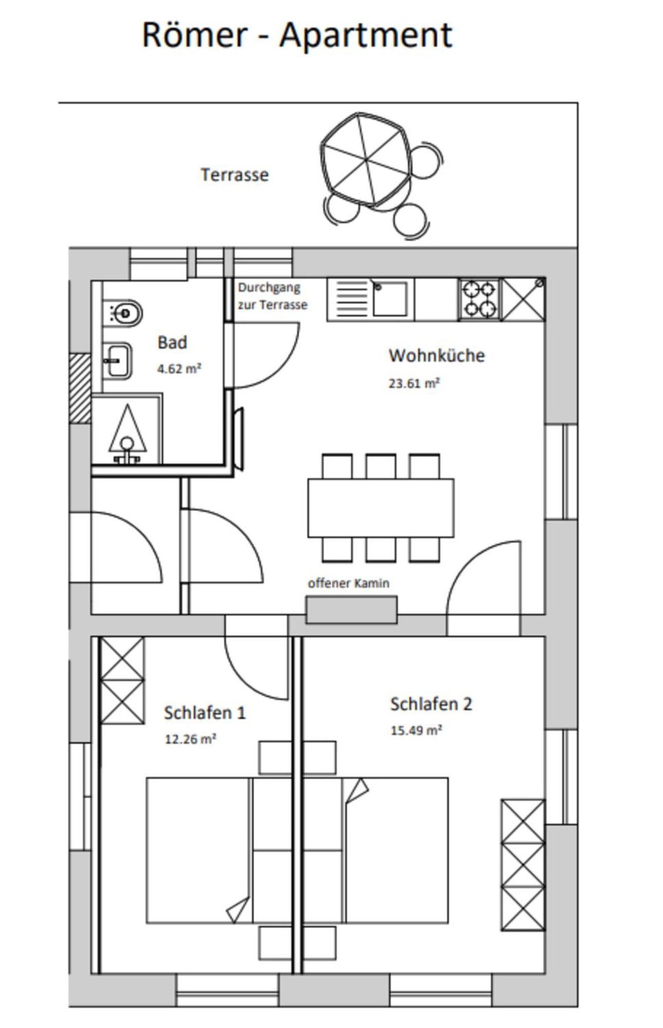 Roemer-Apartment Im Herenhaus Rheinblick Xanten Luaran gambar